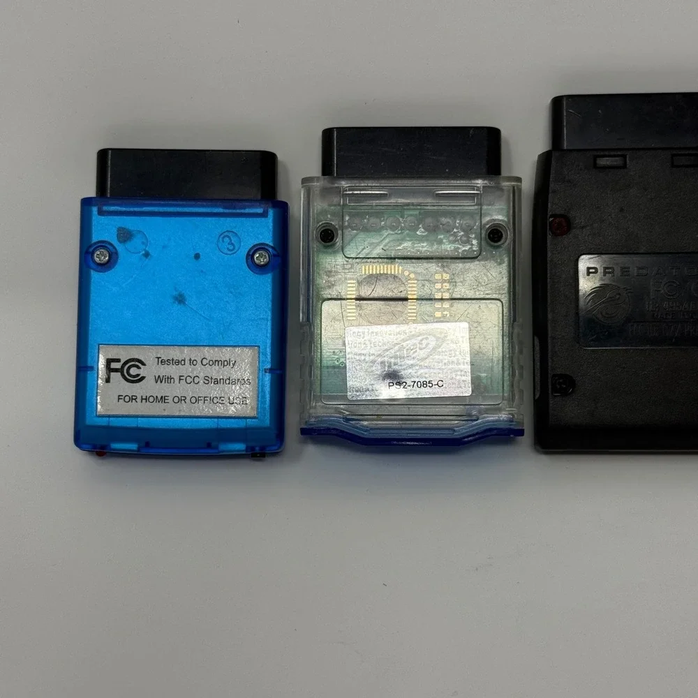 PS2 Wireless Control Receiver Lot GameElements Intec Predator Chameleon untested